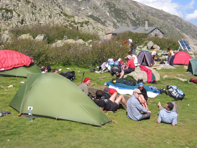Camping an der Pietra Piana
