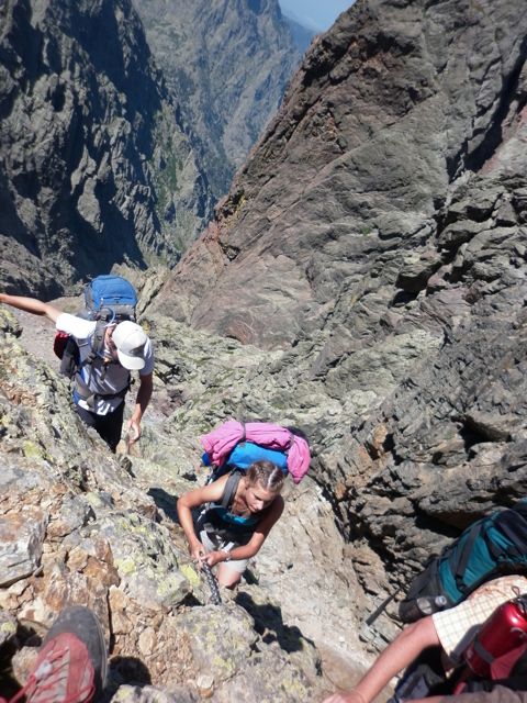 Kurz vorm Col de Perdu